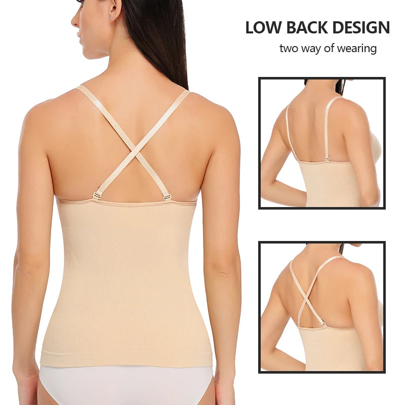 Bust Support Waist and Abdomen Control Shape Tank Top Vest
